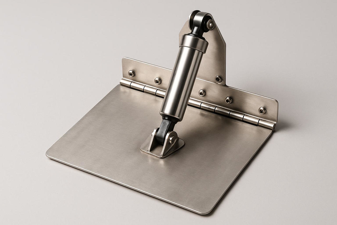 Northwind Stainless Trim Tab Plane with Hydraulic Actuator 12x9